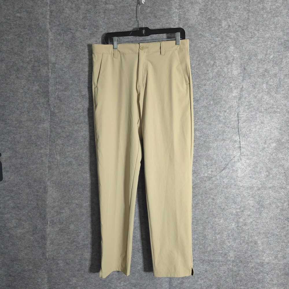 Oakley Golf Pants Mens 31 Beige Regular Lightweight Performance Stretch Casual